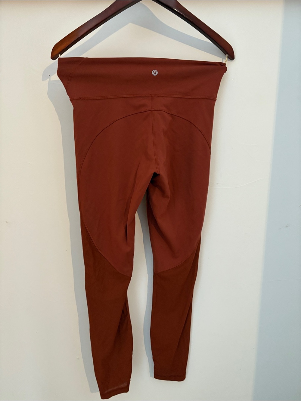 lululemon athletica Rust Red High-Rise Leggings